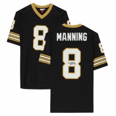 Игровая джерси Autographed New Orleans Saints Archie Manning Fanatics Authentic Mitchell & Ness Black Replica
