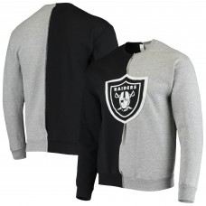 Кофта Las Vegas Raiders Refried Apparel SustainableSplit Center - Black/Heather Gray