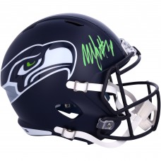 Autographed Seattle Seahawks Marshawn Lynch Fanatics Authentic Riddell Speed Replica Helmet