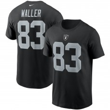 Футболка Darren Waller Las Vegas Raiders Nike - Black