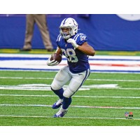 Unsigned Indianapolis Colts Jonathan Taylor Fanatics Authentic Running Photograph