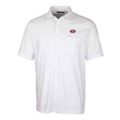 Поло San Francisco 49ers Cutter & Buck Advantage Jersey - White