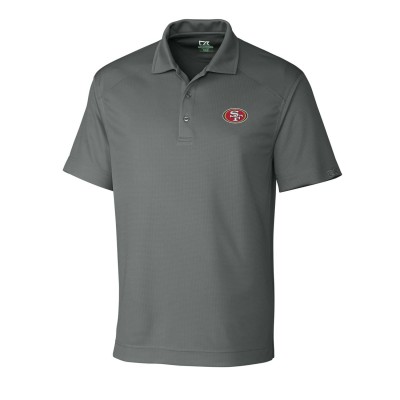 Поло San Francisco 49ers Cutter & Buck DryTec Genre - Gray