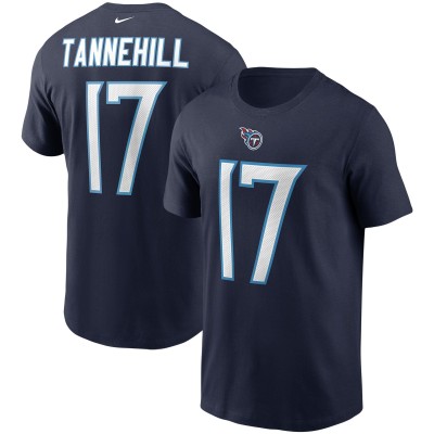Футболка Ryan Tannehill Tennessee Titans Nike - Navy