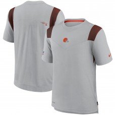 Футболка Cleveland Browns Nike Sideline Player UV Performance - Gray