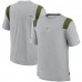 Футболка Green Bay Packers Nike Sideline Player UV Performance - Gray