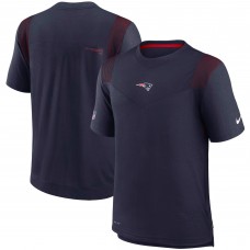 Футболка New England Patriots Nike Sideline Player UV Performance - Navy