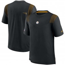 Футболка Pittsburgh Steelers Nike Sideline Player UV Performance - Black