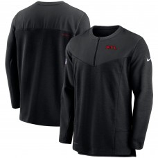 Кофта на молнии Atlanta Falcons Nike Sideline UV Performance  - Black