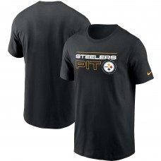 Футболка Pittsburgh Steelers Nike Broadcast Essential - Black