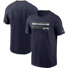 Футболка Seattle Seahawks Nike Broadcast Essential - College Navy