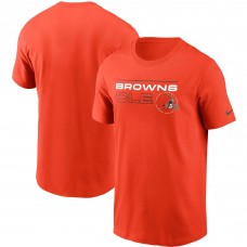 Cleveland Browns Nike Broadcast Essential T-Shirt - Orange