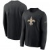 Футболка с длинным рукавом New Orleans Saints Nike Primary Logo - Black