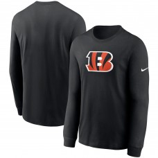 Футболка с длинным рукавом Cincinnati Bengals Nike Primary Logo - Black