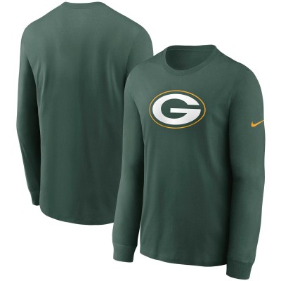 Футболка с длинным рукавом Green Bay Packers Nike Primary Logo - Green