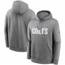 Толстовка Indianapolis Colts Nike Team Impact Club - Heathered Charcoal