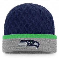Шапка Seattle Seahawks Block Party - College Navy/Heathered Gray