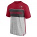 Футболка Tampa Bay Buccaneers Colorblock - Red/Heathered Gray