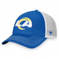 Los Angeles Rams Fundamental Trucker Unstructured Adjustable Hat - Royal/White
