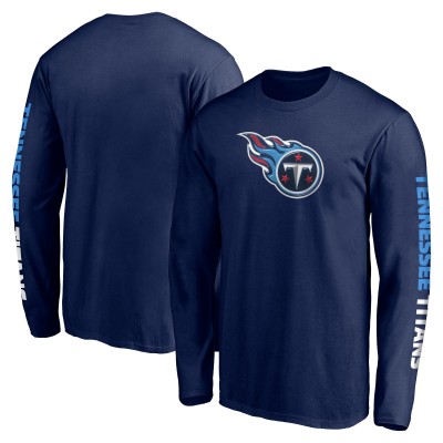 Футболка с длинным рукавом Tennessee Titans Front Runner - Navy