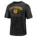 Футболка Pittsburgh Steelers Fanatics Black Shade Battle Ready Raglan Space-Dye ?