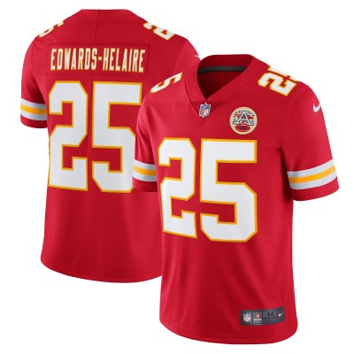 Clyde Edwards-Helaire Kansas City Chiefs Nike Vapor Limited Jersey - Red - оригинальная атрибутика Канзас-Сити Чифс