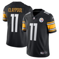 Pittsburgh Steelers Chase Claypool Nike Black Vapor Limited Player Jersey