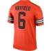 Игровая джерси Baker Mayfield Cleveland Browns Nike Inverted Legend - Orange