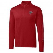 Кофта с короткой молнией Atlanta Falcons Cutter & Buck Pennant Sport - Red