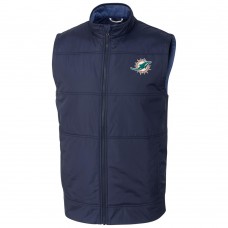 Жилетка Miami Dolphins Cutter & Buck Stealth - Navy