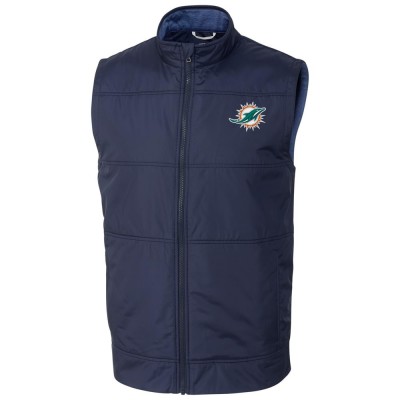 Жилетка Miami Dolphins Cutter & Buck Stealth - Navy