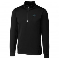 Кофта с молнией Carolina Panthers Cutter & Buck Traverse - Black