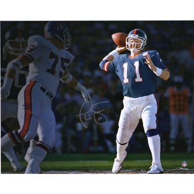Autographed New York Giants Phil Simms Fanatics Authentic 16 x 20 Super Bowl XXI vs. Broncos Photograph