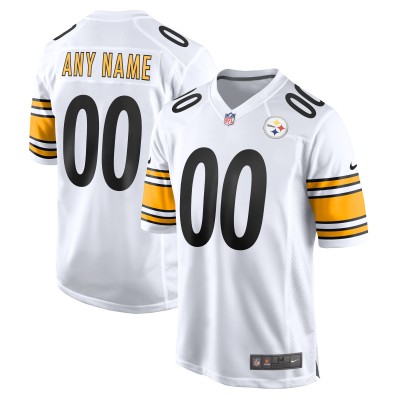 Именная игровая джерси Pittsburgh Steelers Nike Game - White
