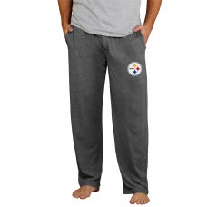 Штаны спортивные Pittsburgh Steelers Concepts Sport Quest Knit - Charcoal