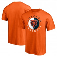 Mens Orange Chicago Bears Quick Step T-Shirt