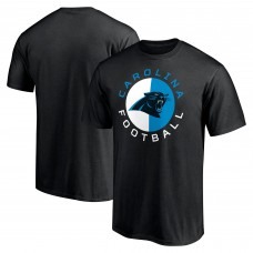 Mens Black Carolina Panthers Quick Step T-Shirt