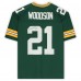 Игровая джерси Autographed Green Bay Packers Charles Woodson Fanatics Authentic Green Mitchell & Ness Super Bowl XLV Throwback Replica