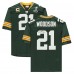 Игровая джерси Autographed Green Bay Packers Charles Woodson Fanatics Authentic Green Mitchell & Ness Super Bowl XLV Throwback Authentic