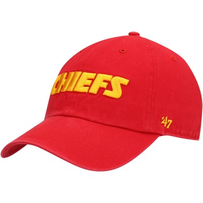 Бейсболка Kansas City Chiefs 47 Clean Up Script - Red