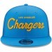 Бейсболка Los Angeles Chargers New Era Script Trucker 9FIFTY - Powder Blue