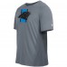 Футболка Carolina Panthers New Era Gray Training Camp Raglan