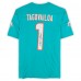 Игровая джерси Tua Tagovailoa Miami Dolphins Autographed Fanatics Authentic Aqua Throwback Nike Limited