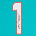 Игровая джерси Tua Tagovailoa Miami Dolphins Autographed Fanatics Authentic Aqua Throwback Nike Limited
