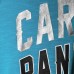 Лонгслив с капюшоном Carolina Panthers 5th & Ocean by New Era Womens Slub Raglan - Blue