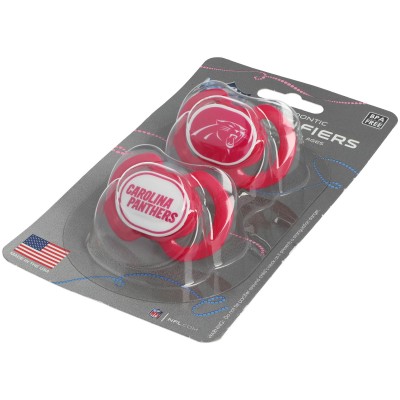 Newborn & Малышам Carolina Panthers 2-Pack Pacifier Set