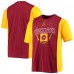 Футболка Washington Football Team Refried Apparel Sustainable Upcycled Split - Burgundy/