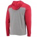 Футболка с длинным рукавом с капюшоном Tampa Bay Buccaneers 47 Franklin Wooster - Heathered Gray/Red