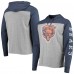 Футболка с капюшоном Chicago Bears Franklin Wooster Throwback - Heathered Gray