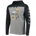 Футболка с капюшоном New Orleans Saints Franklin Wooster Throwback - Heathered Gray